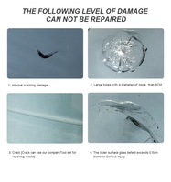 Résine de réparation de pare-brise de voiture de haute qualité, colle liquide pour réparation de verre fissuré