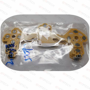 Film conducteur OEM SYYTECH pour manette <span class=keywords><strong>Playstation</strong></span> <span class=keywords><strong>4</strong></span> PS4, réparation du joystick, vert bleu, pièces de rechange - Product Image 5