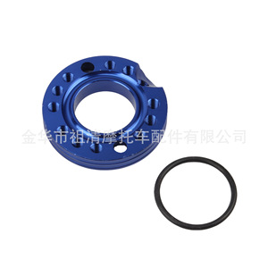 Ajusteur de collecteur d'admission en aluminium Zuqing CA125 rouge pour interface de carburateur de moto tout-terrain - Product Image 5