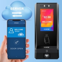 Sistema de Control de Acceso CT10 TCP IP WiFi 4G SIM IP65 RFID, Aplicación Móvil BLE NFC, Código QR para Reloj de Tiempo para Personal de Construcción con SDK