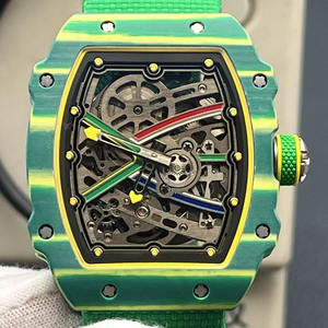 2026 New Highest Version Ultra-thin High-quality Luxury Carbon Brazing 67-02 Mechanical <b>Watch</b> Designer <b>Sports</b> <b>Watch</b> - Product Image 4