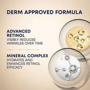 細い線のためのカスタマイズされたレチノールヒアルロン酸ディープアンチリンクル血清ダークスポットニキビ跡 - Product Image 5