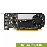 Carte graphique Quadro T400/T600/T1000 4G/8G GDDR6 Low Profile GPU 3/4 Mini DP pour station de travail CAD, ventilateur PCIe 3.0, neuve/occasion