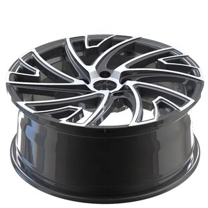 Pour les nouvelles jantes en alliage concave personnalisées 18/20/22/24 pouces 5x1143 ET40 voiture de tourisme de rechange citroën c-crosser <span class=keywords><strong>jante</strong></span> noir - Product Image 3
