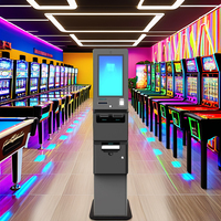 Kiosque de jeu de compétences QR pour machines de jeux d'arcade à monnayeur avec système de rédemption de tickets pour centres de divertissement