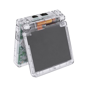 Crystal Clear Full Housing <b>Kit</b> for Gameboy Advance SP Replacement Case <b>DIY</b> Repair Shell & Button Set for GBA SP - Product Image 4