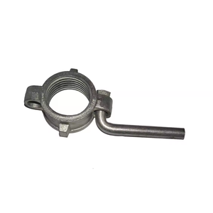 Écrous de béquille en acier forgé pour échafaudage, accessoires de béquille réglables, manchon de béquille avec écrou et béquille - Product Image 1
