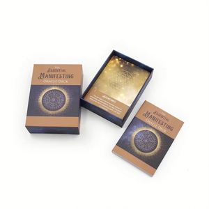 High Quality Customised Printable Paper <b>Playing</b> Set Trading Printing Games <b>Card</b> Deck Tarot <b>Cards</b> With Guidebook - Product Image 2