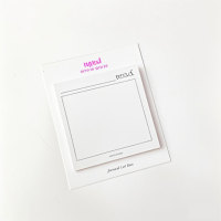 Bloc-notes magnétique 3x3 personnalisé imprimé en gros, tableau de messages pour réfrigérateur, bloc-notes de rappel rapide, directement de l'usine
