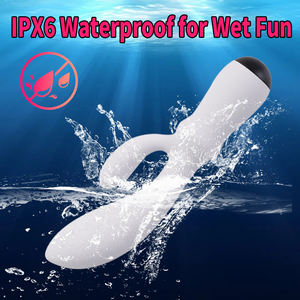 Geavanceerde Dual Motor Konijn Vibrator Voor Vrouwen 12 Frequenties Waterdicht & Skinsafe Seksspeeltje - Product Image 2