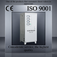 Usine triphasée directe stabilisateurs/régulateurs de tension AC automatique de haute précision cuivre SVC