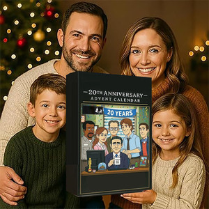 The Office TV Series Blind Box Christmas Tree Ornament Hanging Decor <b>20th</b> <b>Anniversary</b> Collectible Figures Set - Product Image 3