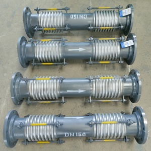 Cendre de charbon DN600 transportant la canalisation résistante à l'usure rayée des joints de dilatation tridimensionnels en céramique de compensateur en métal. - Product Image 4