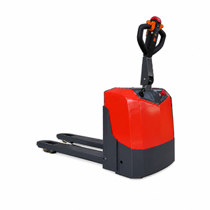 1.5 Ton Electric Walkie Pallet Truck with PU Wheels 600mm Load Center for Warehouse <b>Handling</b> - Product Image 1