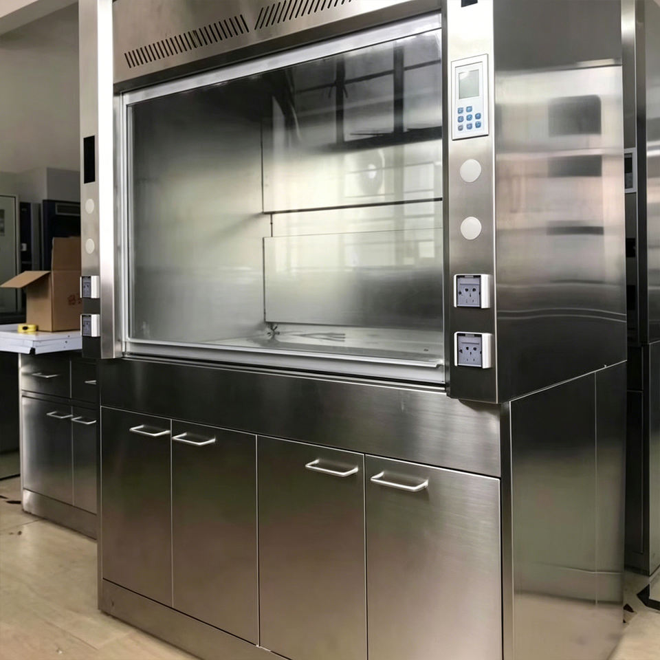 Customizable Ultra Practical Stainless Steel Laboratory Fume Hood Easy ...