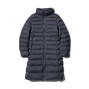 Nouveautés Manteaux longs d'hiver en duvet léger et surdimensionné pour femmes Doublure antistatique avec logo personnalisé. Enlever les vestes à capuche pour femmes - Product Image 4
