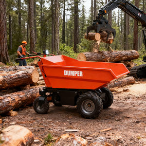Nouveau mini-camion à benne basculante électrique avec une capacité de 500 kg, alimenté par batterie, très populaire en Europe - Product Image 2