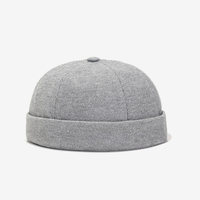 Docker tête de Docker pour homme, sur mesure, vente en gros, sans bride, style marin, manchette roulée, rétro, mode sans bride