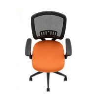 Chaise de bureau ergonomique à dossier en maille respirante, haute capacité de charge, réglable, pour le personnel de bureau