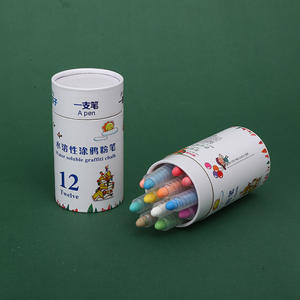 Ensemble de <span class=keywords><strong>craie</strong></span> sans poussière soluble dans l'eau effaçable 12 couleurs personnalisées pour l'écriture et la peinture scolaires pour enfants griffonnage avec <span class=keywords><strong>porte</strong></span>-<span class=keywords><strong>crayon</strong></span> - Product Image 6