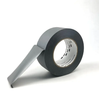 Ruban adhésif de masquage en caoutchouc pour emballage de conduits en vinyle gris, haute adhérence, forte adhérence, imperméable, simple face, vente chaude, 3903
