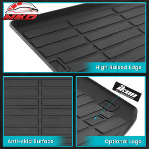 Compatible con Dodge Durango 11-25, tapete moldeado en 3D de TPE para maletero, tapete trasero para carga, para todo tipo de clima. - Product Image 3