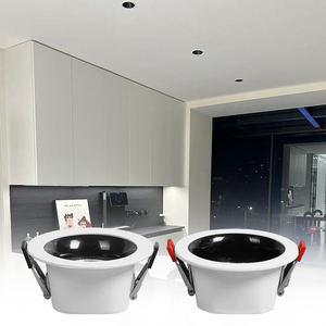 <span class=keywords><strong>New</strong></span> hiện đại 3 màu sắc sắt nhúng cài đặt văn phòng trong nhà Downlight đèn tại chỗ <span class=keywords><strong>LED</strong></span> có thể điều chỉnh Downlight - Product Image 3