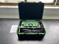 Compresseur Portable Double Cylindres 200PSI Gonfleur De Pneu Compresseur D'air Robuste pour Voiture Camion SUV ATV et Bus