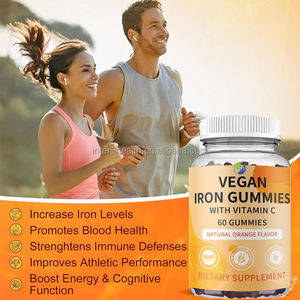 Marque privée OEM Bonbons en fer Vitamine C Complément en fer Bonbons végétaliens en calcium Fer <span class=keywords><strong>Zinc</strong></span> Sélénium - Product Image 2