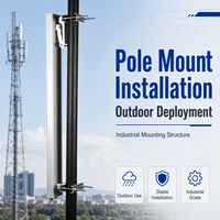 Antena Direccional MIMO de Alta Ganancia 17dBi 2.4GHz, Antena Sectorial de 90 Grados para Comunicación Inalámbrica de Estación Base