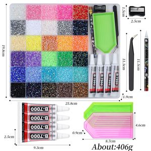 Perles en résine AB de 3 mm, couleurs mélangées, perles plates brillantes, perles plates rondes, accessoires de décoration pour nail art, bijoux et artisanat DIY - Product Image 5