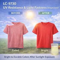 Absorbeur UV polymérique, améliorant la résistance à la lumière, hydrofuge pour colorants et finitions textiles LC-9730 LIECHEN