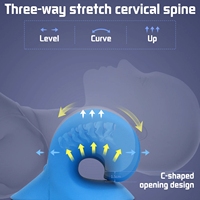 Appareil de traction cervicale pour le cou et les épaules, relaxant, appareil de massage pour soulager la douleur, alignement de la colonne cervicale