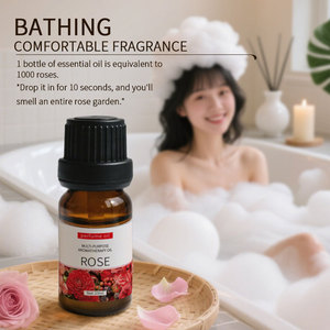 Juego de accesorios de baño de aromaterapia de grado terapéutico puro 100%, <span class=keywords><strong>humidificador</strong></span> de aire de vela perfumada sin humo, aceites esenciales para - Product Image 4