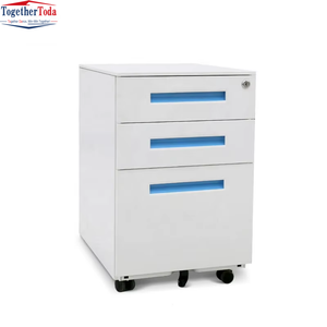 Archivador Móvil de Acero Moderno, Duradero, Seguro y que Ahorra Espacio, con Cerradura para Oficinas - Product Image 1