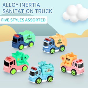 Vente en gros de mini voitures miniatures moulées sous pression, camions de <span class=keywords><strong>garage</strong></span> à friction, véhicules jouets pour enfants - Product Image 2