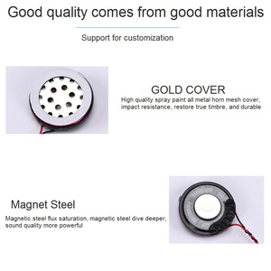 Máy Thu Điện Thoại Không Dây Mỏng Chất Lượng Âm Thanh Cao, Loa Điện Thoại Đường Kính 28Mm Cao 7.7Mm 120ohm 20MW - Product Image 5