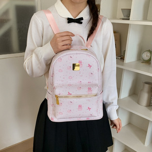 <span class=keywords><strong>Sac</strong></span> <span class=keywords><strong>à</strong></span> <span class=keywords><strong>dos</strong></span> zippé en PU et polyester pour <span class=keywords><strong>femme</strong></span>, style Niche Girl, nouvelle collection 2026, pour étudiante et trajets quotidiens, avec fermeture éclair discrète pour réduire la charge - Product Image 3