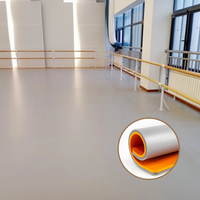 Plancher de danse en vinyle antidérapant plancher de Ballet de haute qualité Offre Spéciale tapis de sol en vinyle de Pvc de danse amovible pour Studio de danse