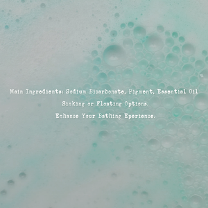 글로웨이 목욕 용품 향수-맞춤형 1 팩 바다 바닥 색상 30G 보습 블루 목욕 공 폭탄 휴식 촉진 - Product Image 3