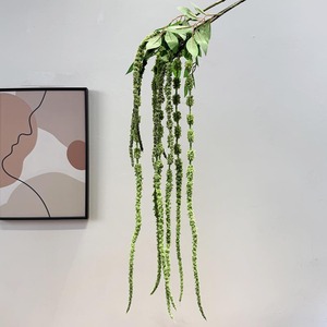 Vente en gros usine : Feuillage artificiel d'amarante vert, feuillage suspendu pour la décoration de la maison, des mariages et des événements floraux - Product Image 4