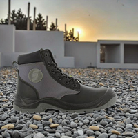 Chaussures de sécurité anti-électrocution Dakar-EH S3 18 000 V, bottes de travail avec semelle intermédiaire en Kevlar, tige en cuir véritable, composite, résistantes à l'huile