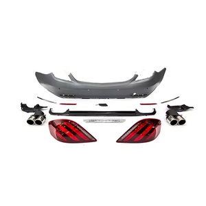 Classe S W222 mise à niveau vers B Style S900 Bodykit phare <span class=keywords><strong>de</strong></span> <span class=keywords><strong>voiture</strong></span> pare-chocs avant pare-chocs arrière feu arrière S300 S400 S500 <span class=keywords><strong>Tuning</strong></span> - Product Image 4