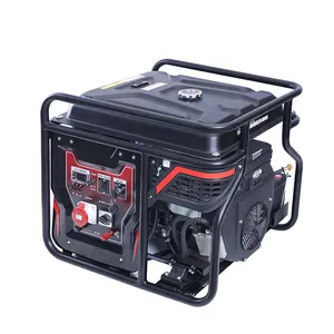 Low noise portable 12kw twin cylinder Gasoline generator power generators for home shop market