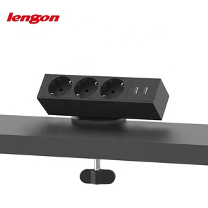 Đức <span class=keywords><strong>Schuko</strong></span> Kẹp Theo Chiều Ngang Ổ Cắm Điện Máy Tính Để Bàn - Product Image 2