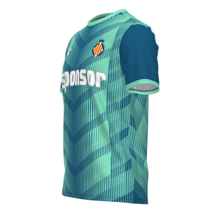 맞춤형 어린이 남자 축구 저지 폴리에스터 패브릭 훈련 축구 유니폼 로고 자동화 절단 기술 브라질 영감 - Product Image 5