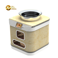 Design moderne Ustensiles De Cuisine En Acier Inoxydable Banquet Mobile Restauration Buffet