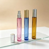 Flacon de parfum en verre transparent de haute qualité, carré ou ovale, vide, avec atomiseur, personnalisable avec logo, pour emballage de parfum - Prix usine