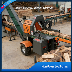 Partidor <span class=keywords><strong>de</strong></span> <span class=keywords><strong>Leña</strong></span> Automático Grande con Transportador |   Máquina Eficiente para Cortar y Partir <span class=keywords><strong>Leña</strong></span> - Product Image 3