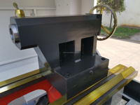 Tour CNC horizontal à broche unique robuste CK6180, conception à banc plat, haute précision, commande GSK FANUC, pièce à travailler de 4000 mm